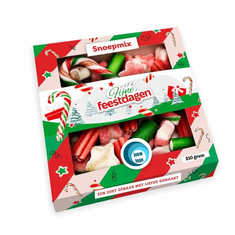Snoeppakket met eigen logo
