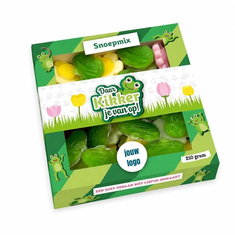 Snoeppakket met eigen logo