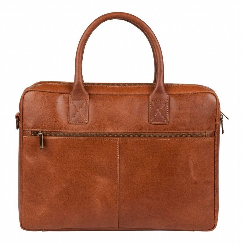 Luxe leren laptoptas 15inch