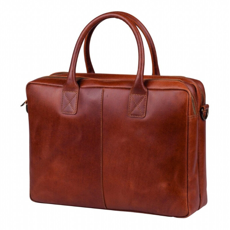 Luxe leren laptoptas 15inch