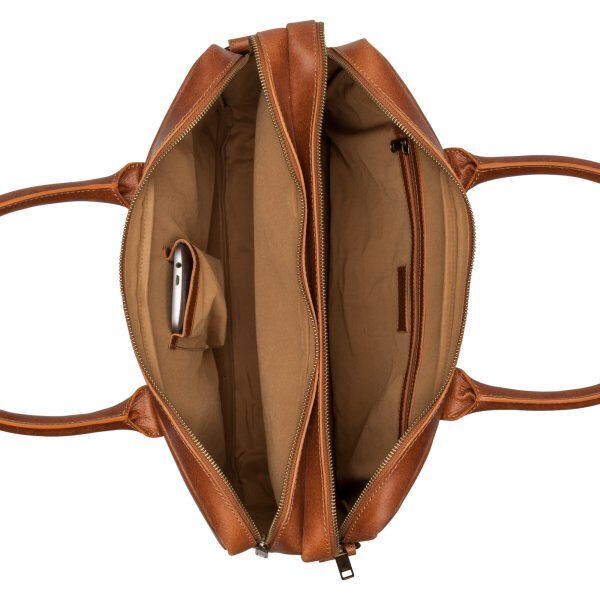 Luxe leren laptoptas 15inch