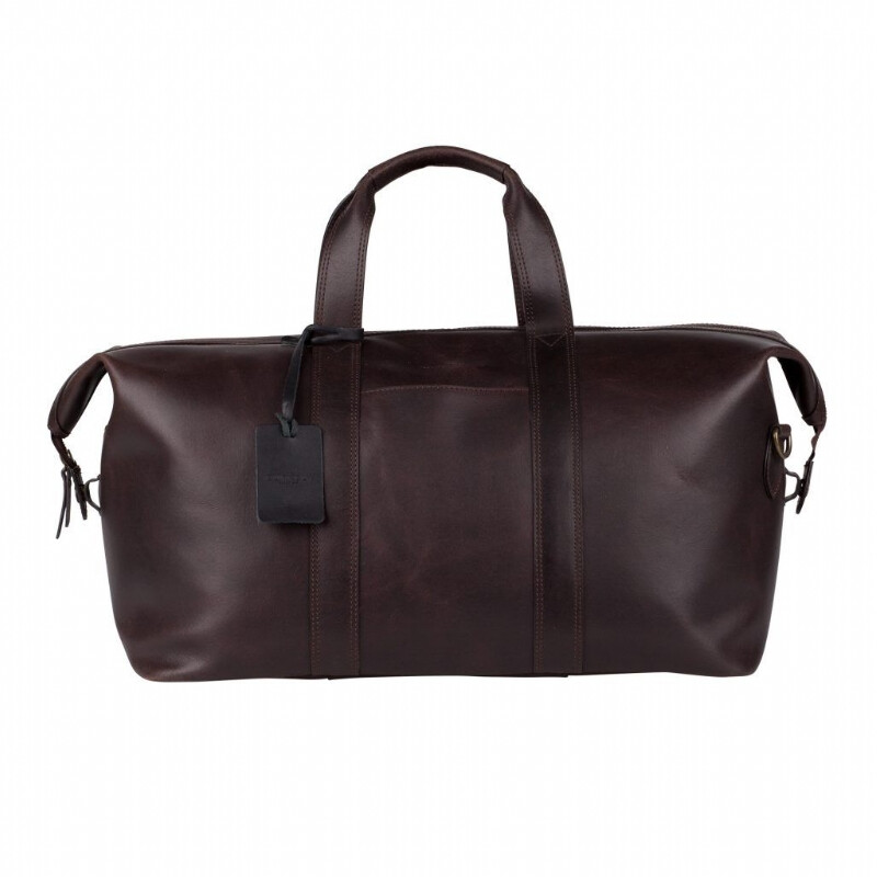 Luxe lederen weekendtas