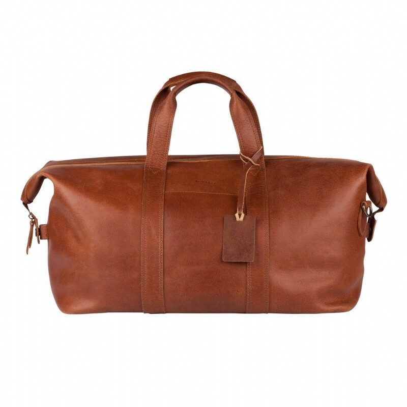 Luxe lederen weekendtas