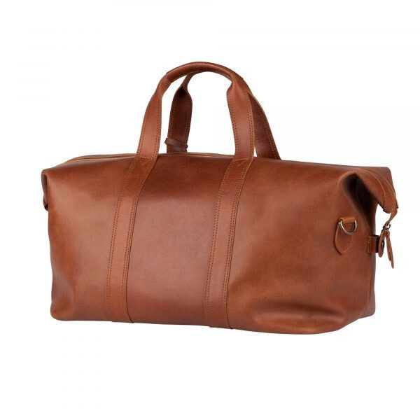 Luxe lederen weekendtas