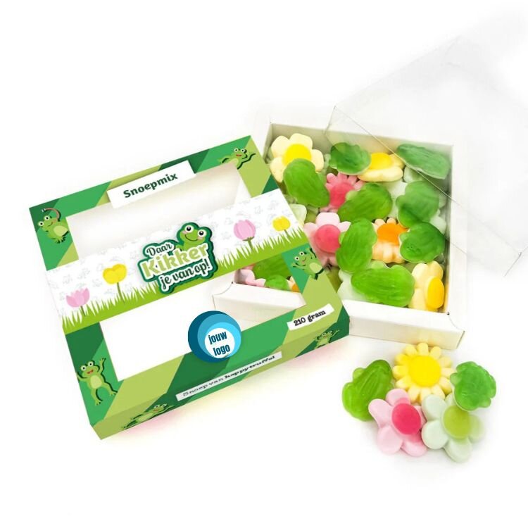 Snoeppakket met eigen logo