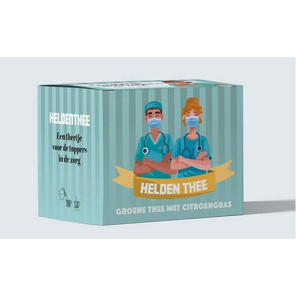 Hang je favoriete figuren als theezakje in je mok.