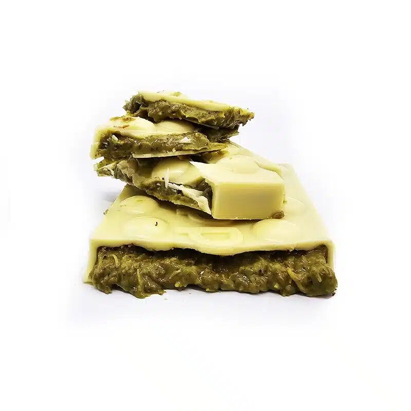 Pistache Knafeh chocoladereep; dé Dubai sensatie