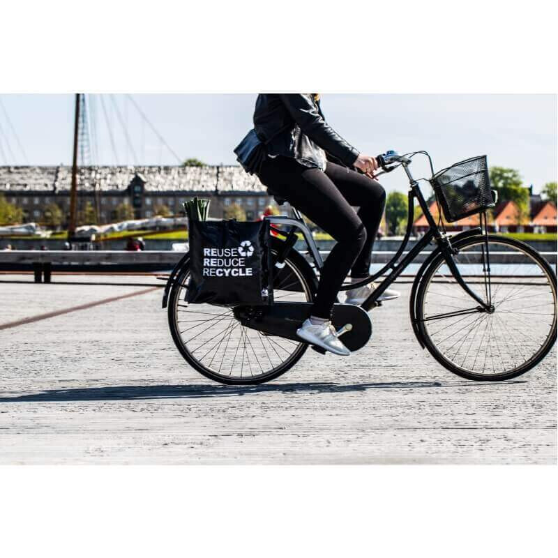 Ecologische fietstas