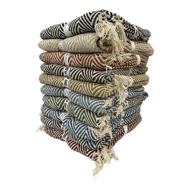 Eerlijke duurzame plaids gemaakt van gerecycled katoen