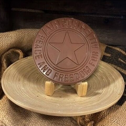 Chocoladereep met logo