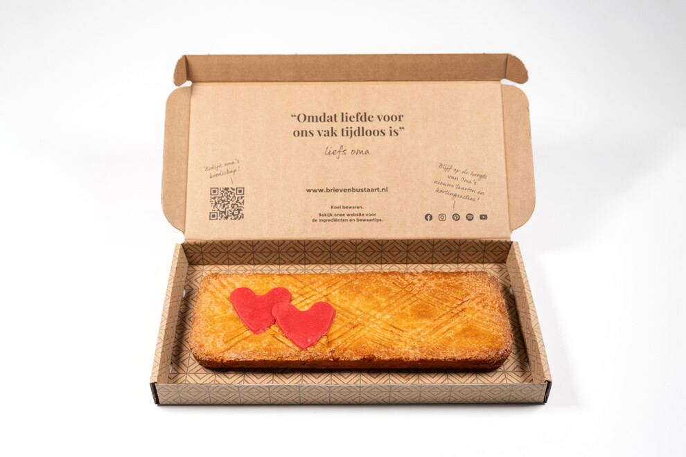 Brievenbustaarten als geschenk