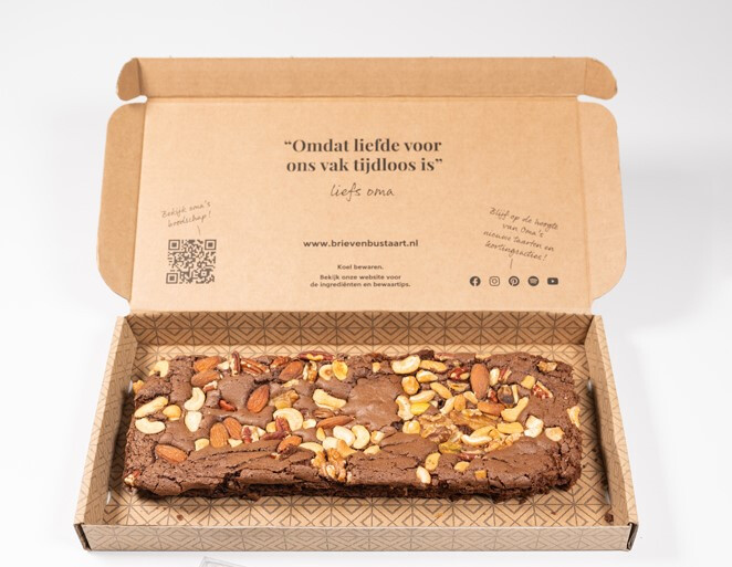 Brievenbustaarten als geschenk