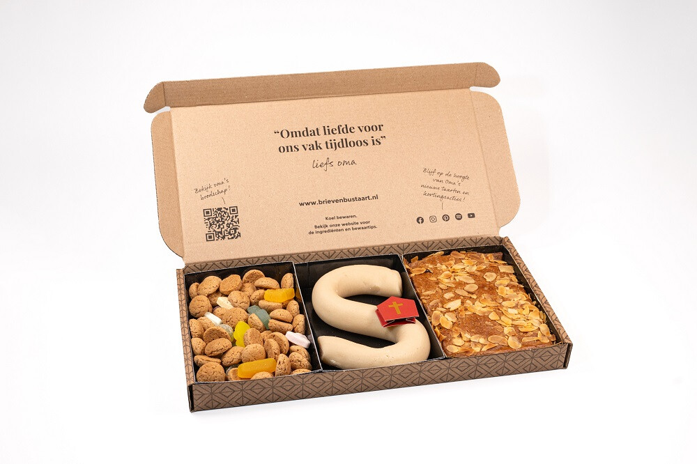 Brievenbustaarten als geschenk