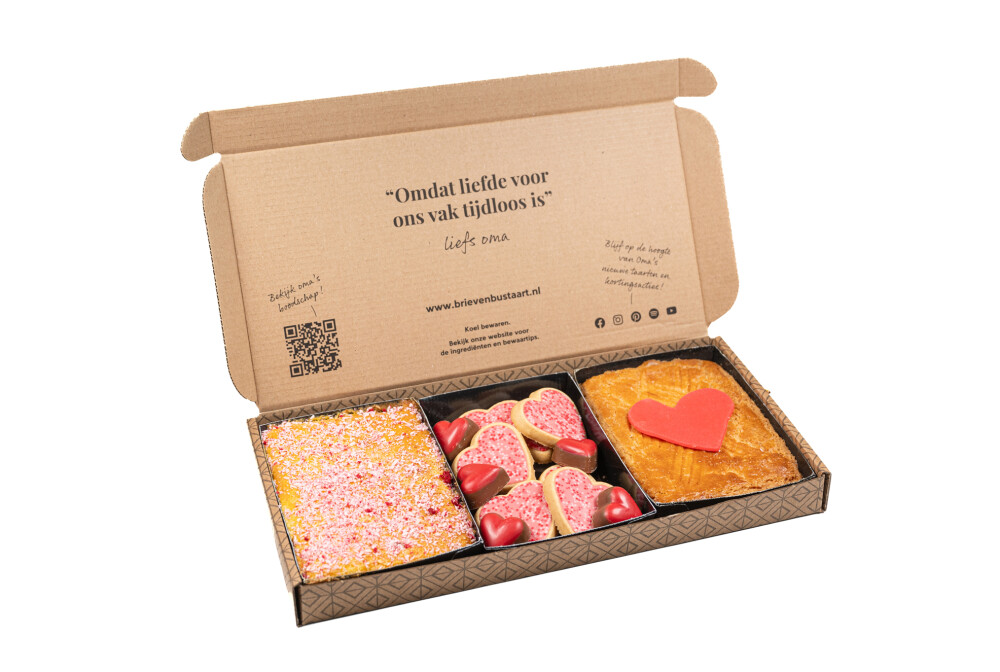 Brievenbustaarten als geschenk