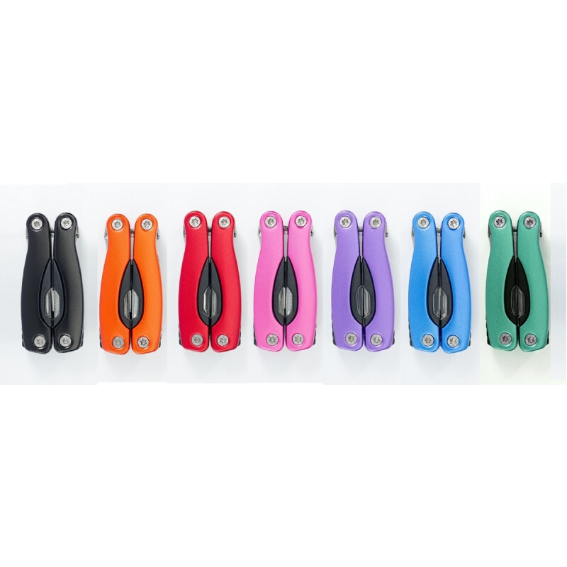 Multitool in vrolijke kleuren