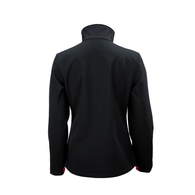 Softshell jas vrouwen met kleurige accenten