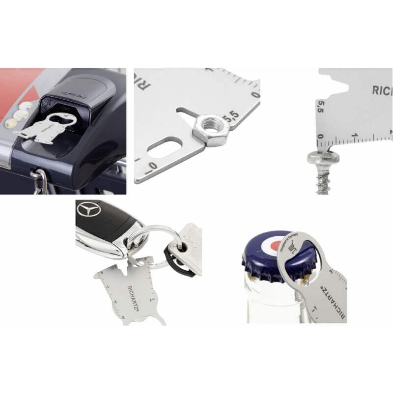 Sleutelhanger & multitool met afbeelding van beroepen