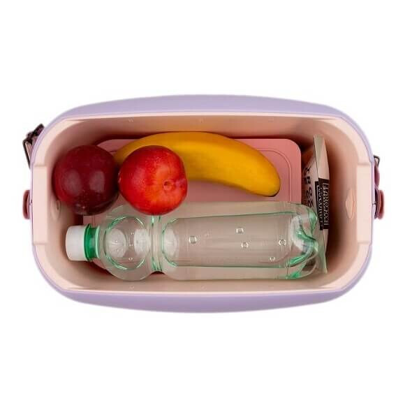 Polarbox Retro Cooler Mini met 2 lunchboxen