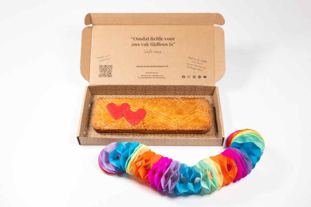 Brievenbustaarten als geschenk