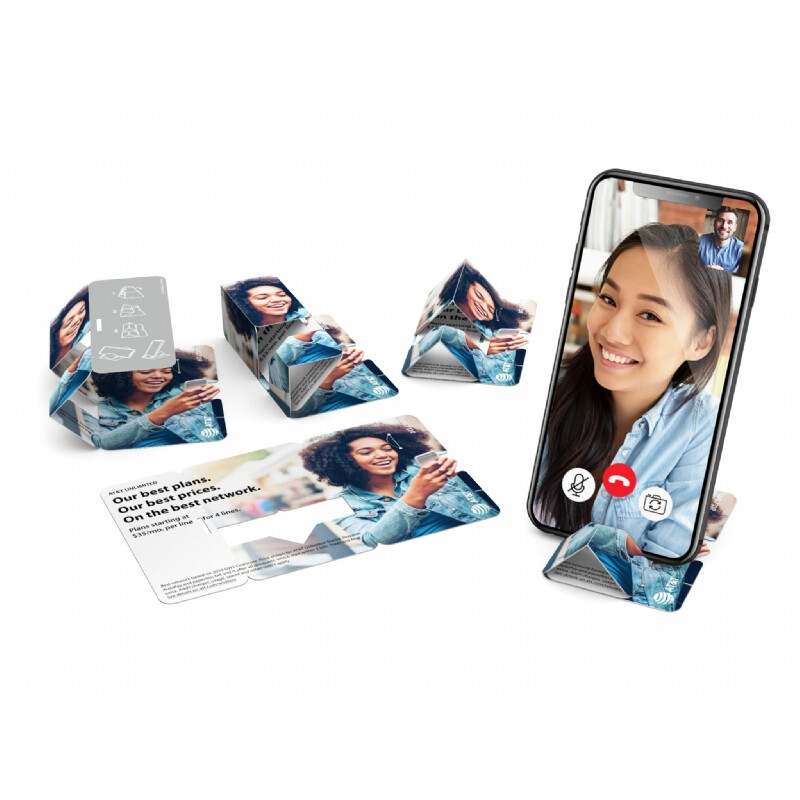 Telefoonstandaard voor in je portefeuille