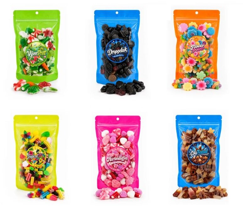 Stazak snoep met eigen logo
