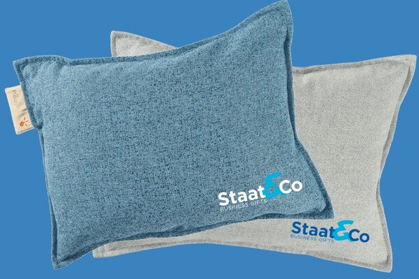 Warmtekussen met logo