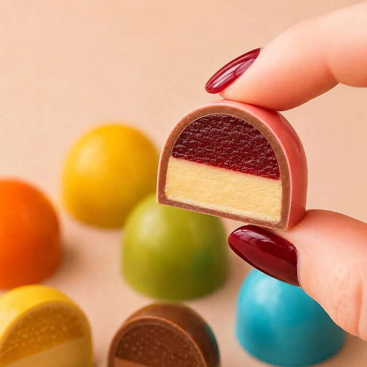Gepersonaliseerde bonbons in eigen stijl