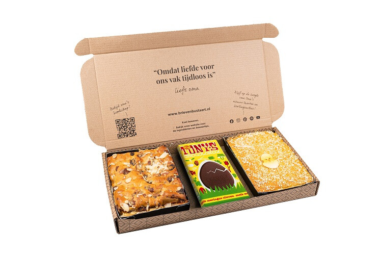 Brievenbustaarten als geschenk