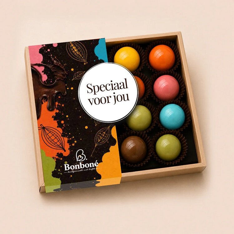 Gepersonaliseerde bonbons in eigen stijl