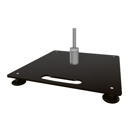 Grondplaat voor het plaatsen van beachflags