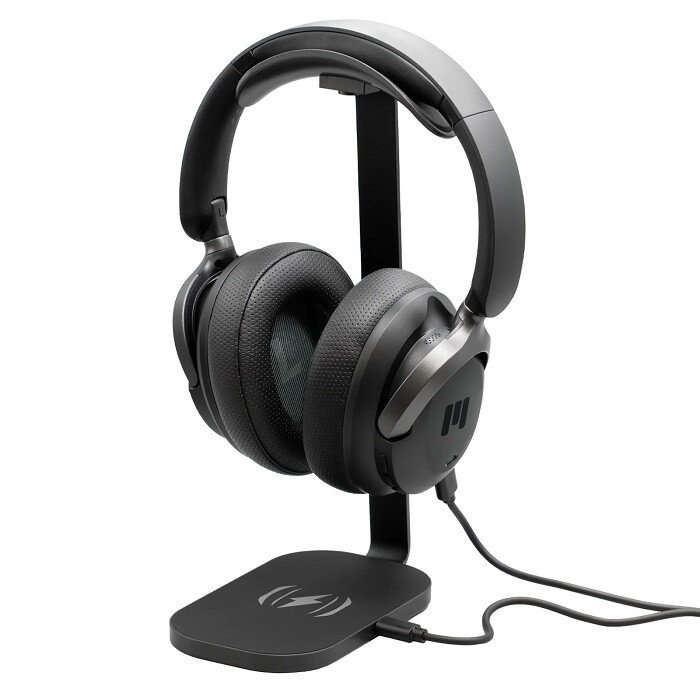 Koptelefoonstandaard met logo