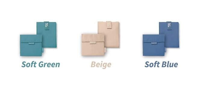 Herbruikbare lunchzakjes Boc'n'Roll met gepersonaliseerde opdruk