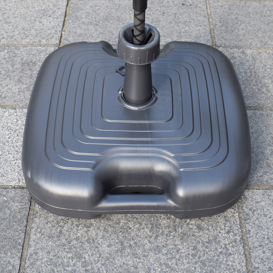 Parasolvoet voor het plaatsen van parasols en beachflags