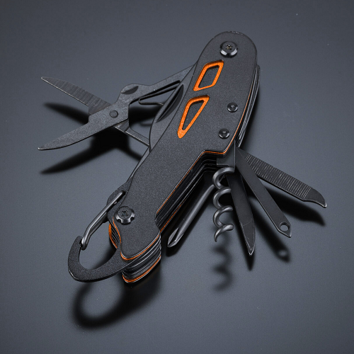 Zakmes & oplaadbare zaklamp in geschenkdoosje