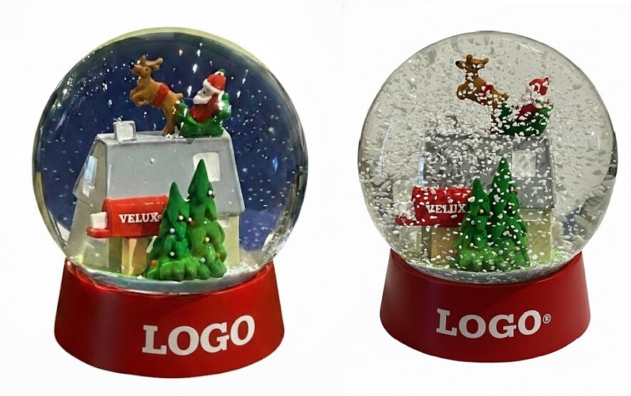 Custom made sneeuwbol