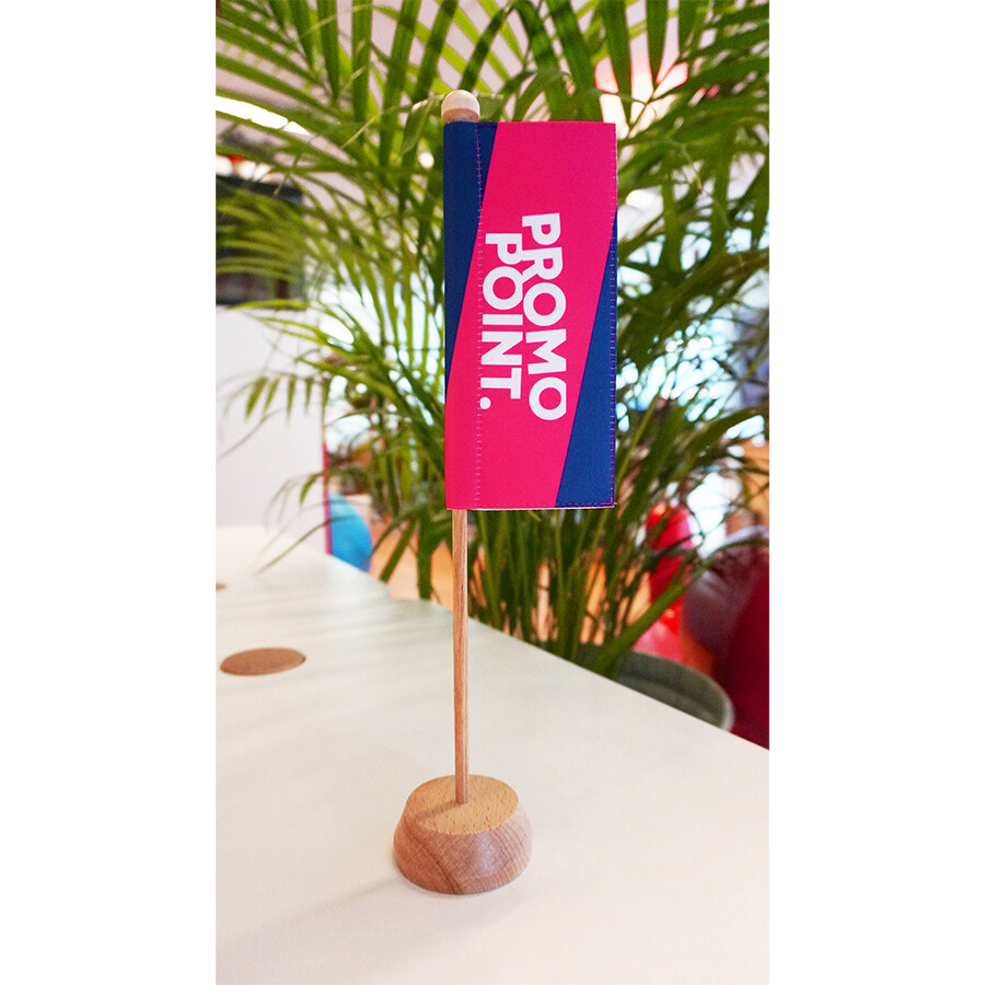 Tafelvlaggen, tafelbanieren en mini beachvlaggen met logo bedrukken