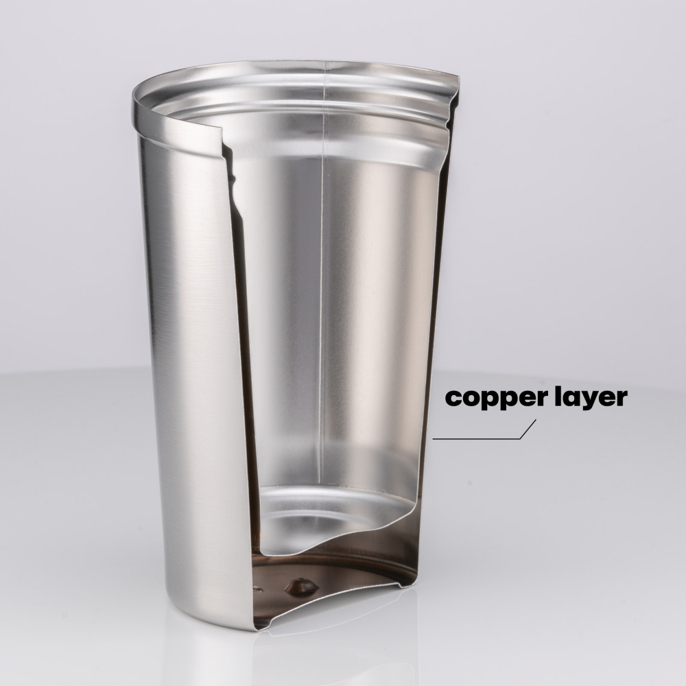 Hippe koffiebeker in mooie kleuren