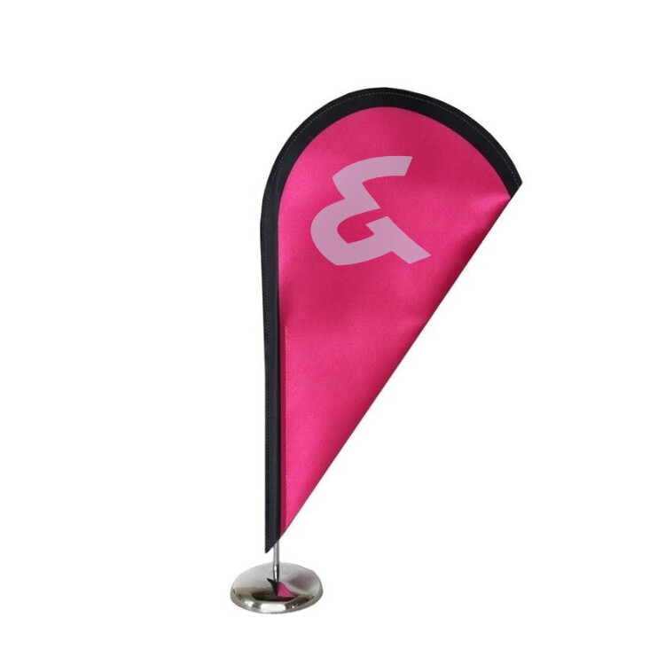 Tafelvlaggen, tafelbanieren en mini beachvlaggen met logo bedrukken