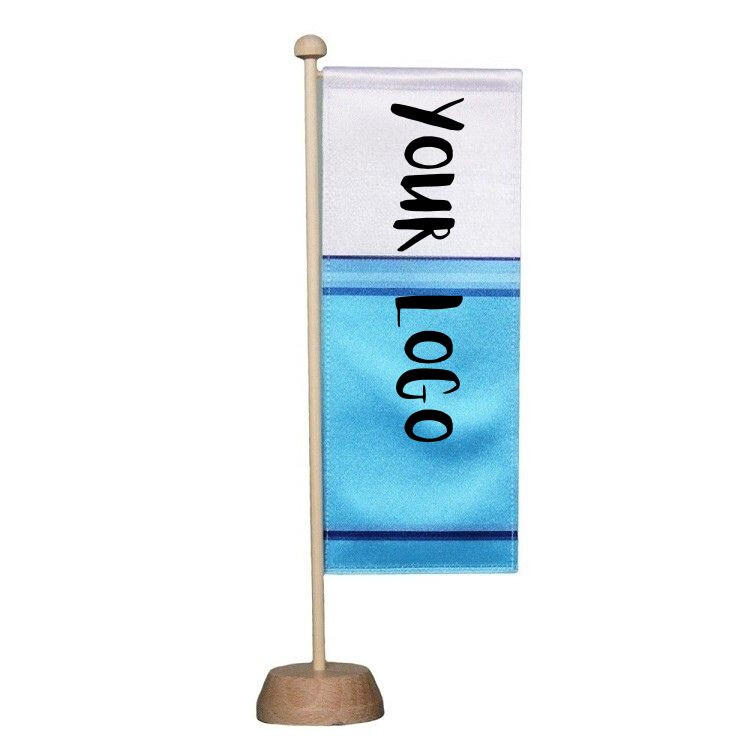 Tafelvlaggen, tafelbanieren en mini beachvlaggen met logo bedrukken