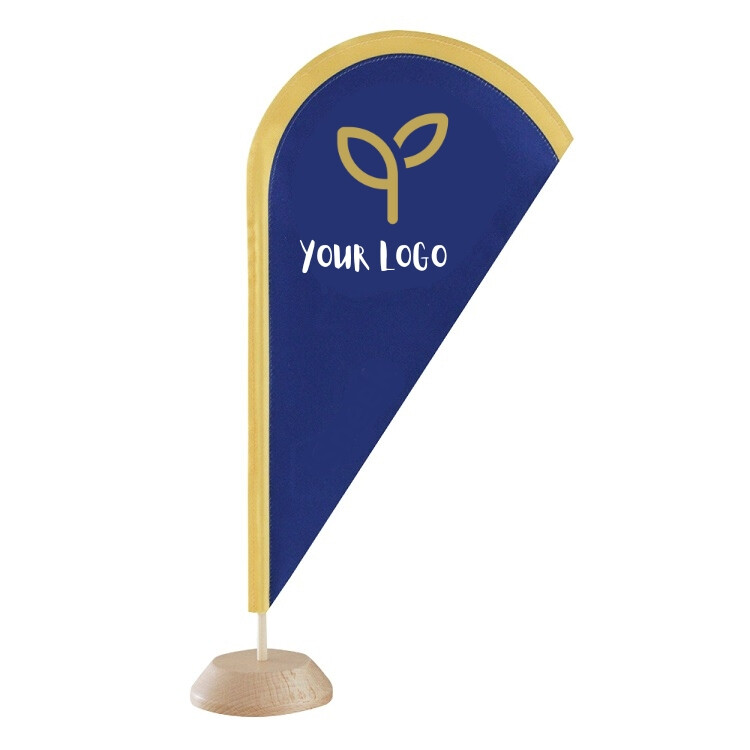 Tafelvlaggen, tafelbanieren en mini beachvlaggen met logo bedrukken